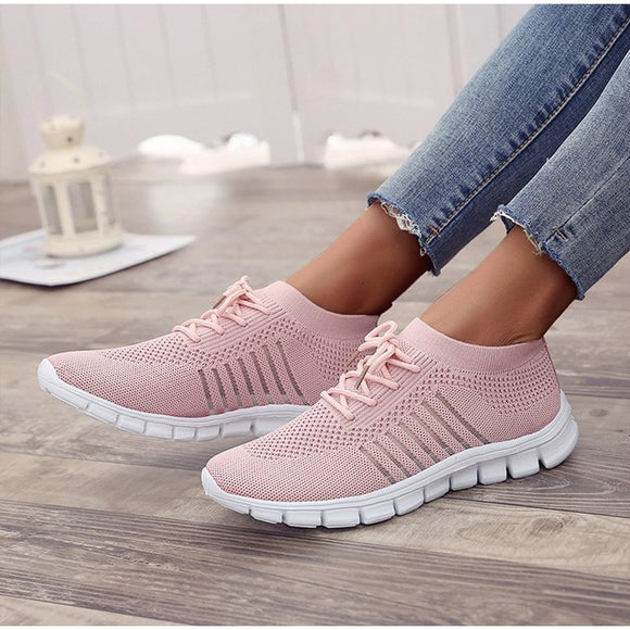 2021 Summer Women's Casual Light Mesh Breathable Running Shoes