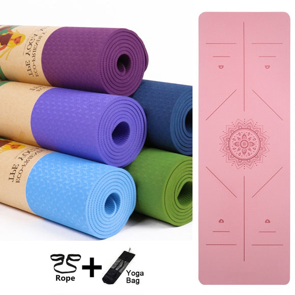 High Quality Sun Print Yoga/Pilates Mat Multicolor Opt.