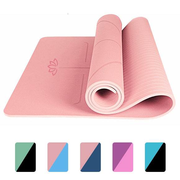 Fancy High Quality Single or Double Sided Yoga Mat Multicolor Opt.