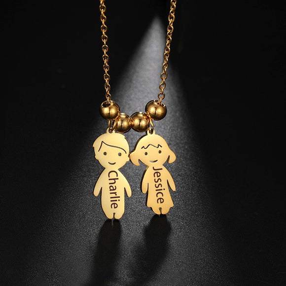 Customized Children's Name Necklace